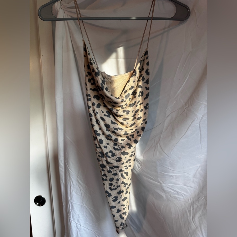 Abercrombie & Fitch Leopard Print Bodysuit